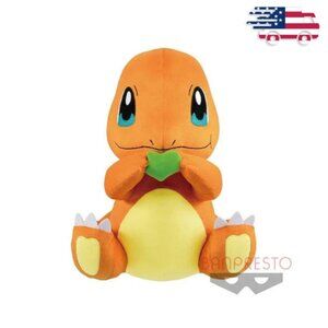 Pokemon Charmander Mogumogu Time Large Big Plush Doll 35cm 13.7in Stuffed Toy